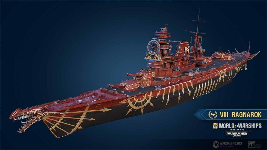 Wargaming приносит готическое великолепие Warhammer 40000 в World of Warships