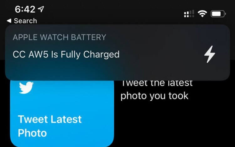 Apple добавила уведомления о зарядке Apple Watch и AirPods в iOS 14 Apple добавила уведомления о зарядке Apple Watch и AirPods в iOS 14