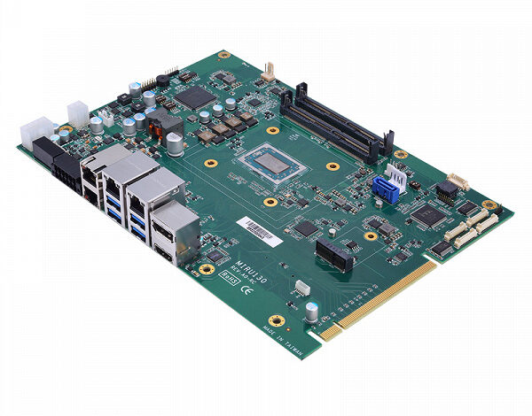 Одноплатный компьютер Axiomtek MIRU130 на APU AMD Ryzen Embedded предназначен для систем машинного зрения и глубокого обучения