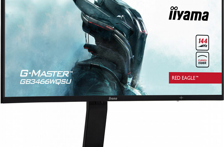 В мониторе iiyama GB3466WQSU Red Eagle Monitor используется 34-дюймовая вогнутая панель типа VA В мониторе iiyama GB3466WQSU Red Eagle Monitor используется 34-дюймовая вогнутая панель типа VA