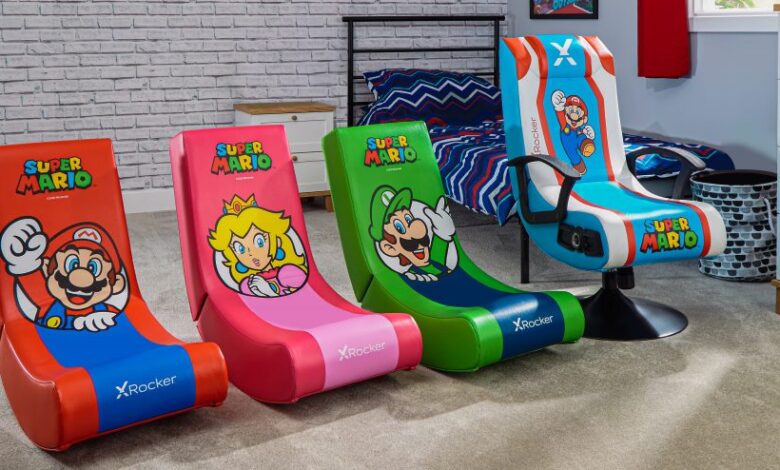 В продажу поступят лицензированные игровые стулья Super Mario В продажу поступят лицензированные игровые стулья Super Mario