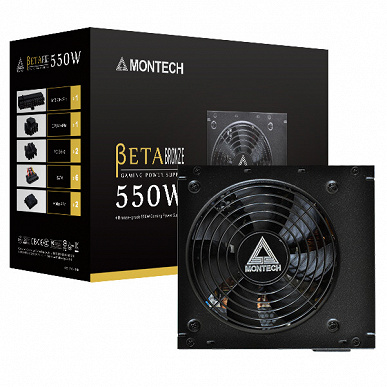 В серию Montech Beta Series 80 Plus Bronze вошли блоки питания мощностью 550 и 650 Вт В серию Montech Beta Series 80 Plus Bronze вошли блоки питания мощностью 550 и 650 Вт