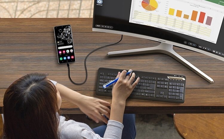 Samsung может опять превратить телефон в компьютер, но на этот раз будет лучше Samsung может опять превратить телефон в компьютер, но на этот раз будет лучше