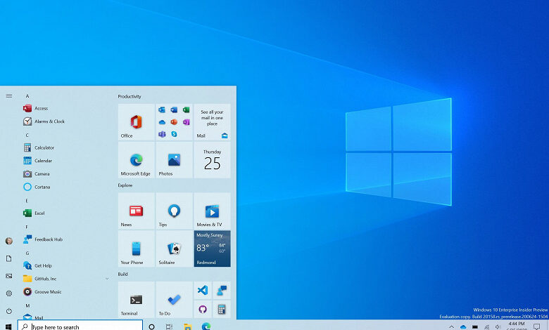 Новое меню «Пуск» Windows 10 в подробностях