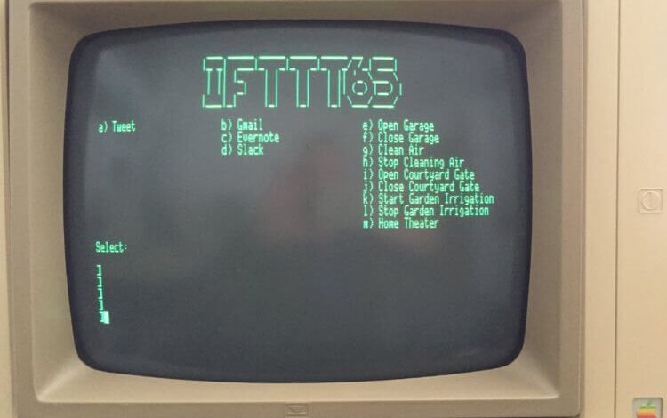 40-летний Apple II научили отправлять твиты, почту и управлять умными устройствами