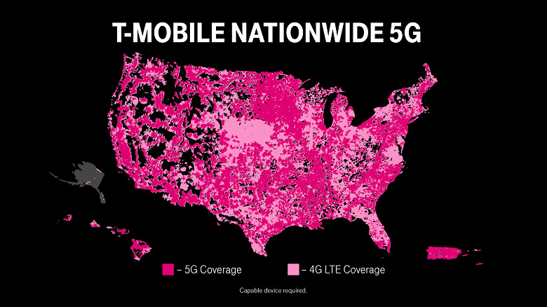 В США запущена первая в мире общенациональная автономная сеть 5G В США запущена первая в мире общенациональная автономная сеть 5G