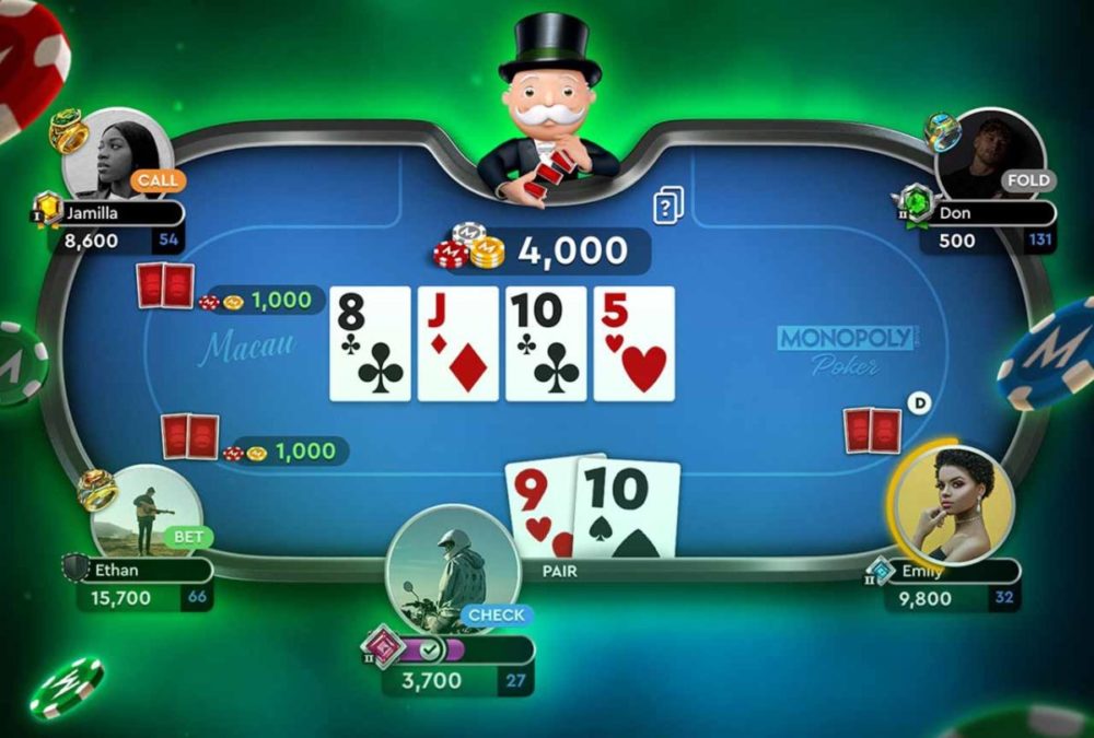 Новая мобильная игра MONOPOLY Poker запустилась во всем мире