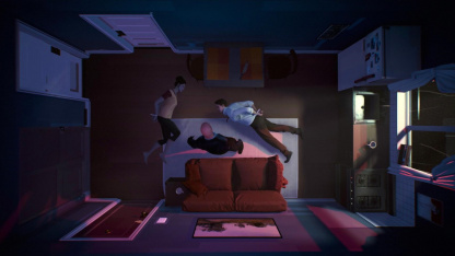 Актёрский состав Twelve Minutes: Джеймс Макэвой, Дэйзи Ридли и Уиллем Дефо