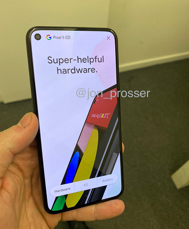 Что общего у Pixel 5 и всех современных iPhone? Новинка Google тоже получила одинаковые рамки со всех сторон