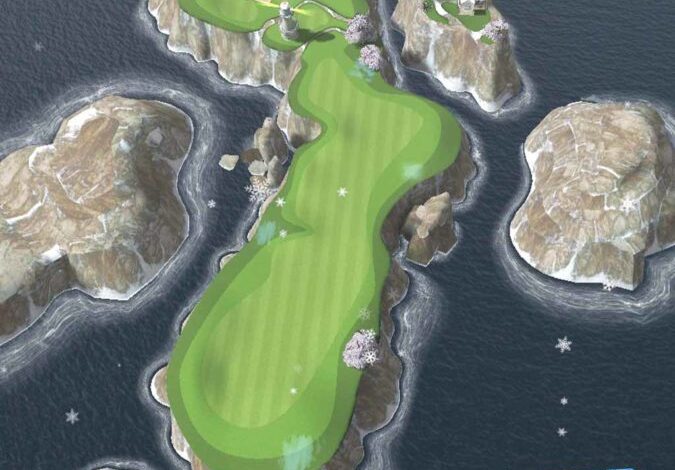 Первое новогоднее обновление в Extreme Golf Первое новогоднее обновление в Extreme Golf