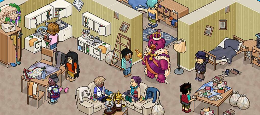 Habbo полностью интегрирован в Unity, и Flash больше не поддерживается