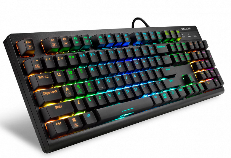 Механическая игровая клавиатура Sharkoon Skiller SGK30 предложена в двух вариантах