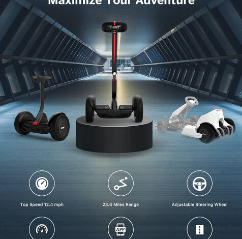 Представлен новейший гироскутер Segway Ninebot S Max
