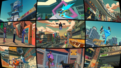 Bomb Rush Cyberfunk, вдохновлённая Jet Set Radio, отложена на 2022 год