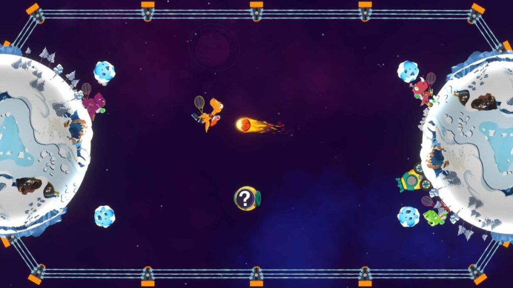 Dino Galaxy Tennis будет продемонстрирован на фестивале Steam Game Festival