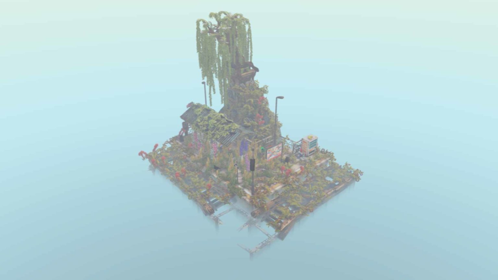 Cloud Gardens, расслабляющая игра о заросших руинах на краю света, получает порт Xbox + крупное обновление для ПК