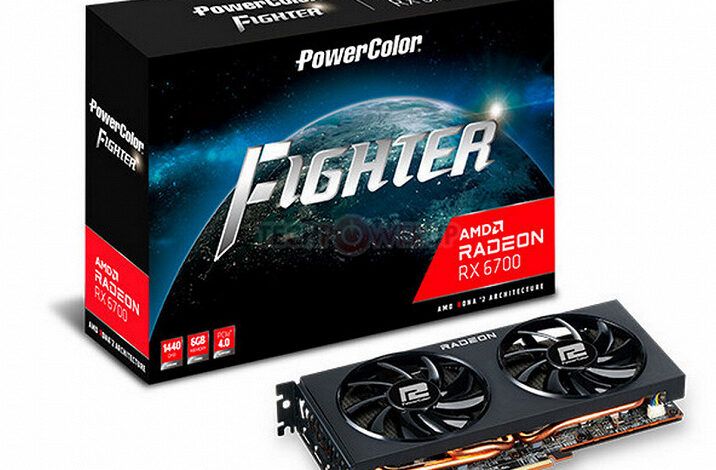 Это Radeon RX 6700, и у неё всего лишь 6 ГБ памяти. Появилось изображение модели PowerColor Fighter Это Radeon RX 6700, и у неё всего лишь 6 ГБ памяти. Появилось изображение модели PowerColor Fighter