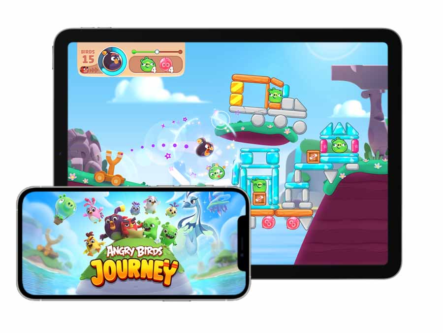Angry Birds Journey теперь доступна по всему миру на iOS и Android