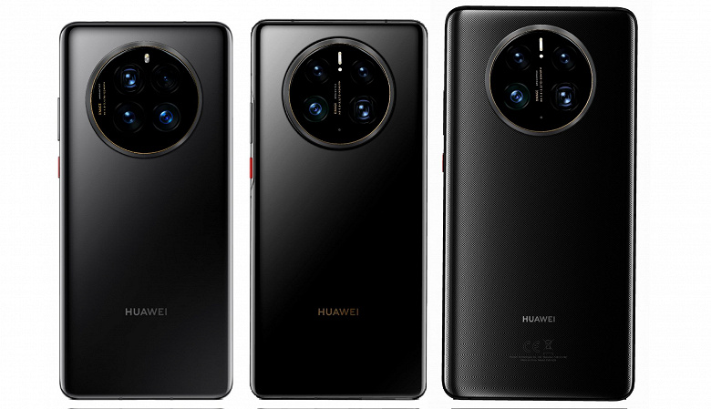 Huawei Mate 50, Mate 50 Pro и Mate 50 X показали на одном изображении Huawei Mate 50, Mate 50 Pro и Mate 50 X показали на одном изображении