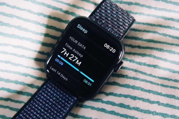Как отслеживать сон с помощью Apple Watch