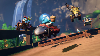 Гонки смурфиков в Smurfs Kart начнутся 15 ноября