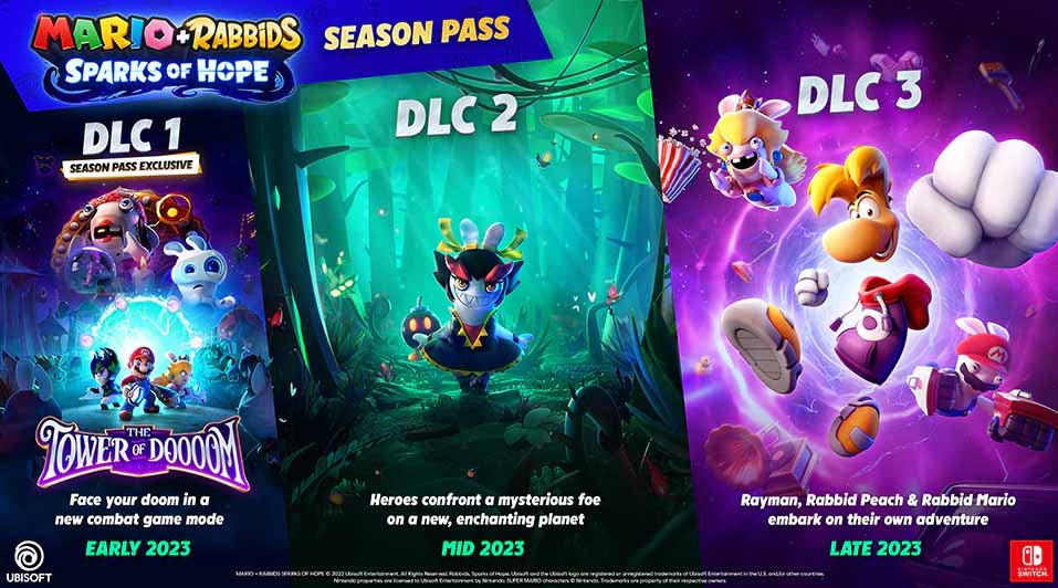 Подробная информация о захватывающих планах после запуска Mario + Rabbids Sparks of Hope