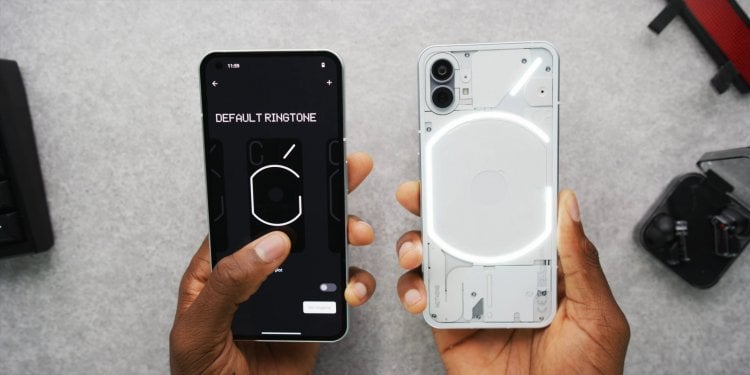 Nothing Phone 1 — характеристики. Вот такие модные шрифты для русского языка не завезли. Nothing Phone 1 — характеристики. Вот такие модные шрифты для русского языка не завезли. Фото.