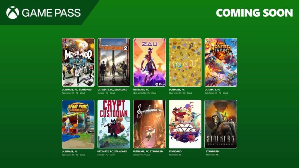 Какие игры Xbox Game Pass предложит во второй половине мая