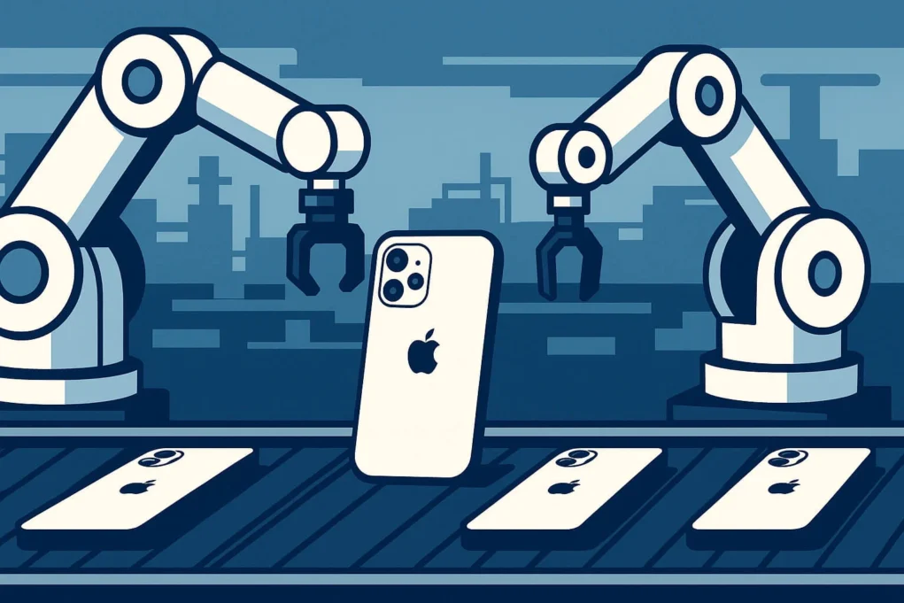 Искусственный интеллект теперь собирает iPhone