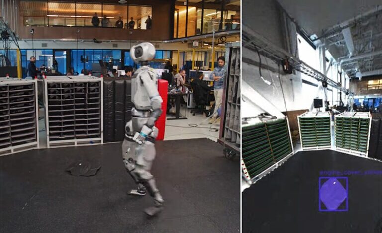 Boston Dynamics показала как новая версия робота Atlas адаптируется к хаосу в реальном времени Boston Dynamics показала как новая версия робота Atlas адаптируется к хаосу в реальном времени