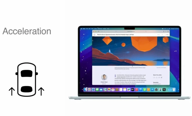 На компьютерах Mac появится функция от укачивания в автомобиле, как на iPhone На компьютерах Mac появится функция от укачивания в автомобиле, как на iPhone