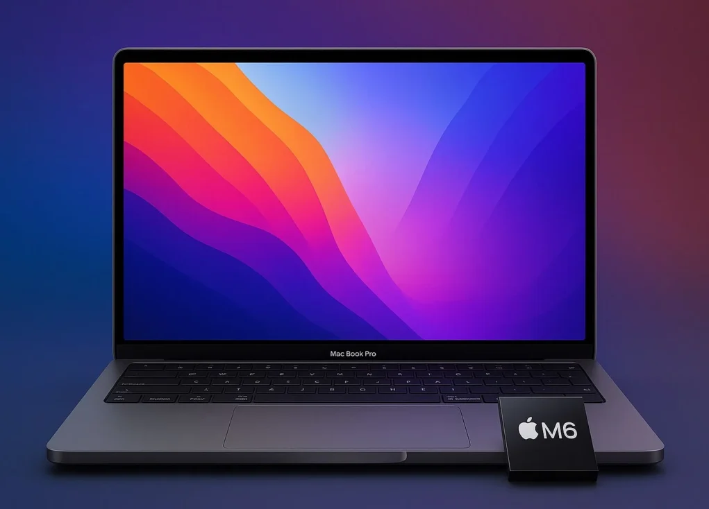 Каким будет MacBook Pro 2026: OLED-экран без выреза, как в iPad, новый дизайн и 2-нанометровый чип M6