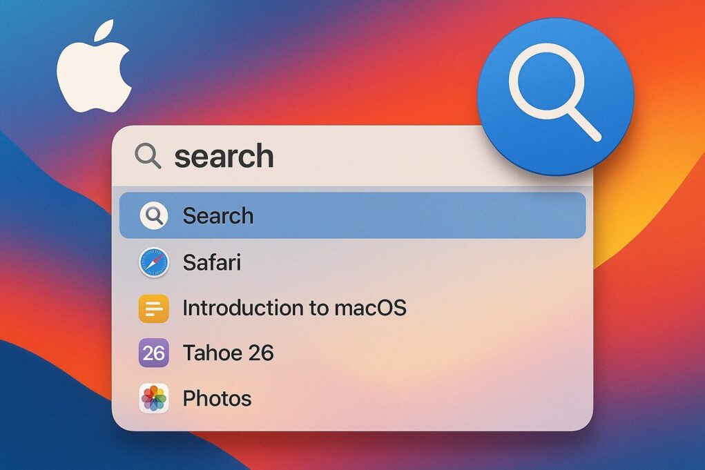 Поиск Spotlight в macOS Tahoe 26: главные фишки и новые возможности