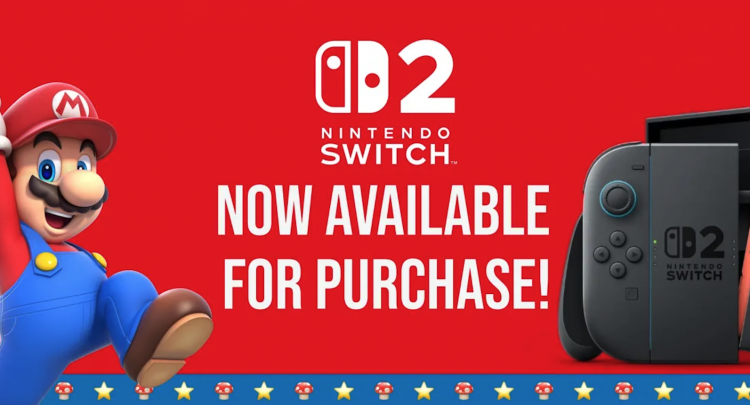 Nintendo Switch 2 начала продаваться официально